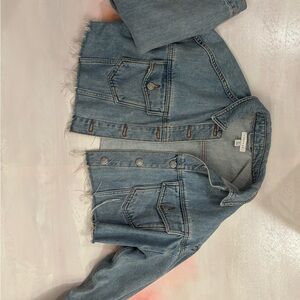 Topshop Blue Denim Jacket